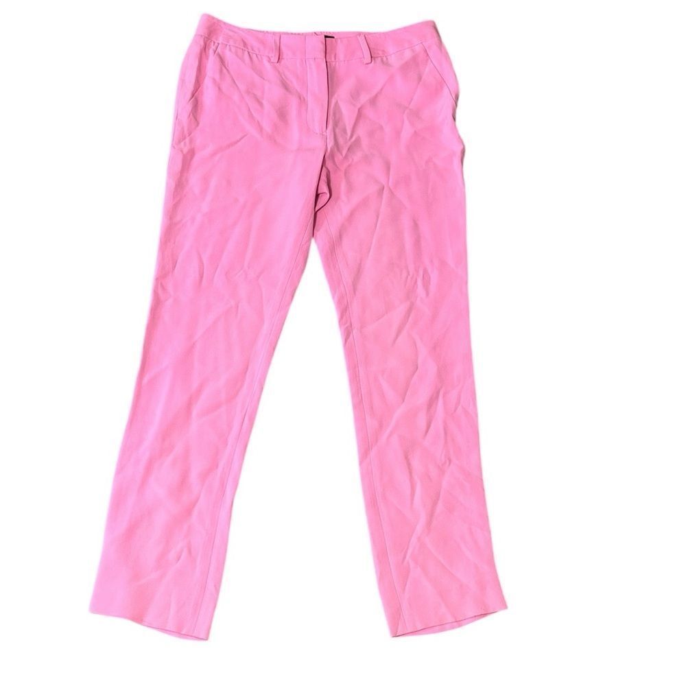 Jenni kayne women’s 4‎ 100% silk straight leg pants capsule quiet luxury
